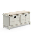The Gray Barn Old Stone Upholstered Storage Bench