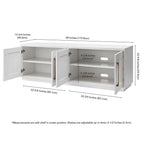 Tillman Rectangular TV Stand for TV's up to 75