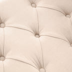 Upholstered Storage Bench Arm Bench Entryway Bench with Tufted Flip Top 50.4 Inches