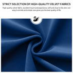 Upholstered Tufted Velvet Dining Chair with Solid Wood Legs Set of 6