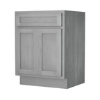 Vanity Art 24-inch Solid Wood Single Sink Bathroom Vanity Cabinet