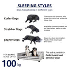 Velvet Tufted Couch Pet Bed Upholstered with Removable Cushion