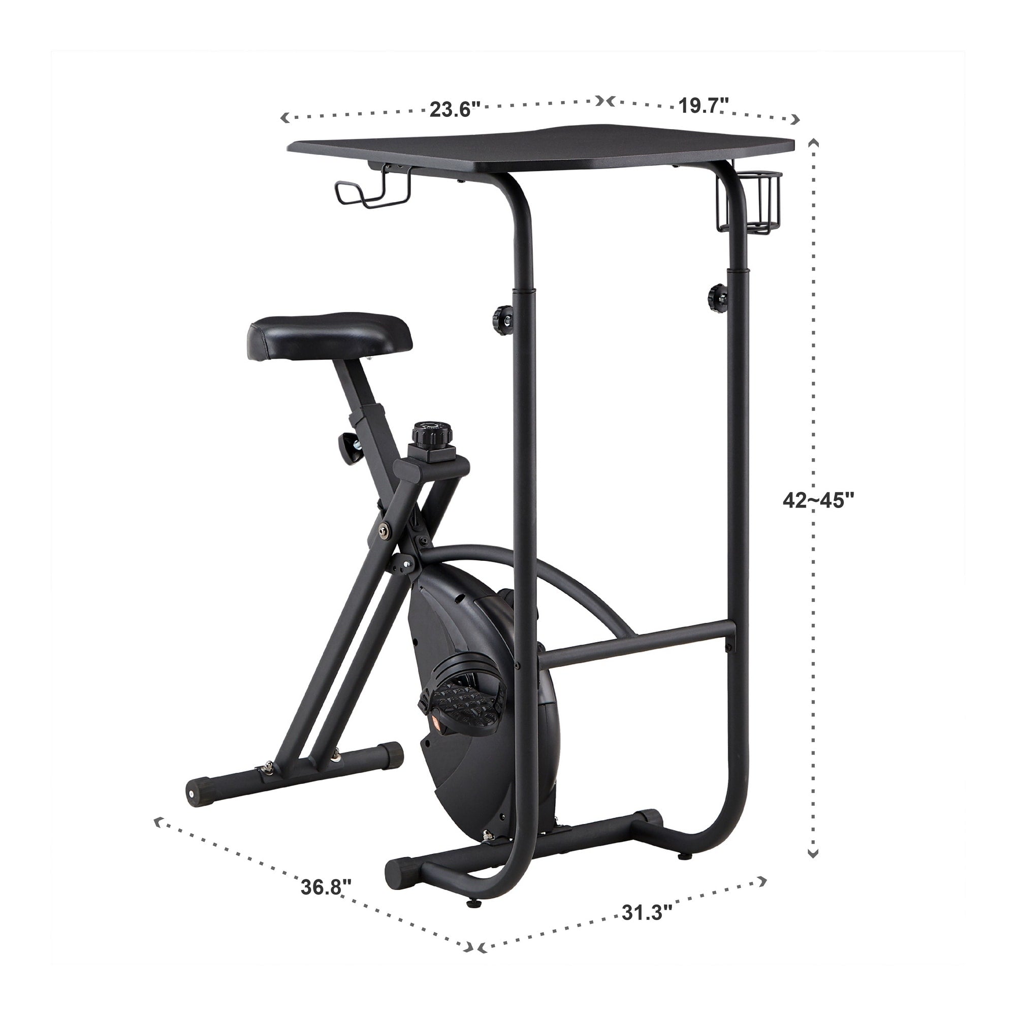Virgil Exercise Bike Desk by iNSPIRE Q Classic.
