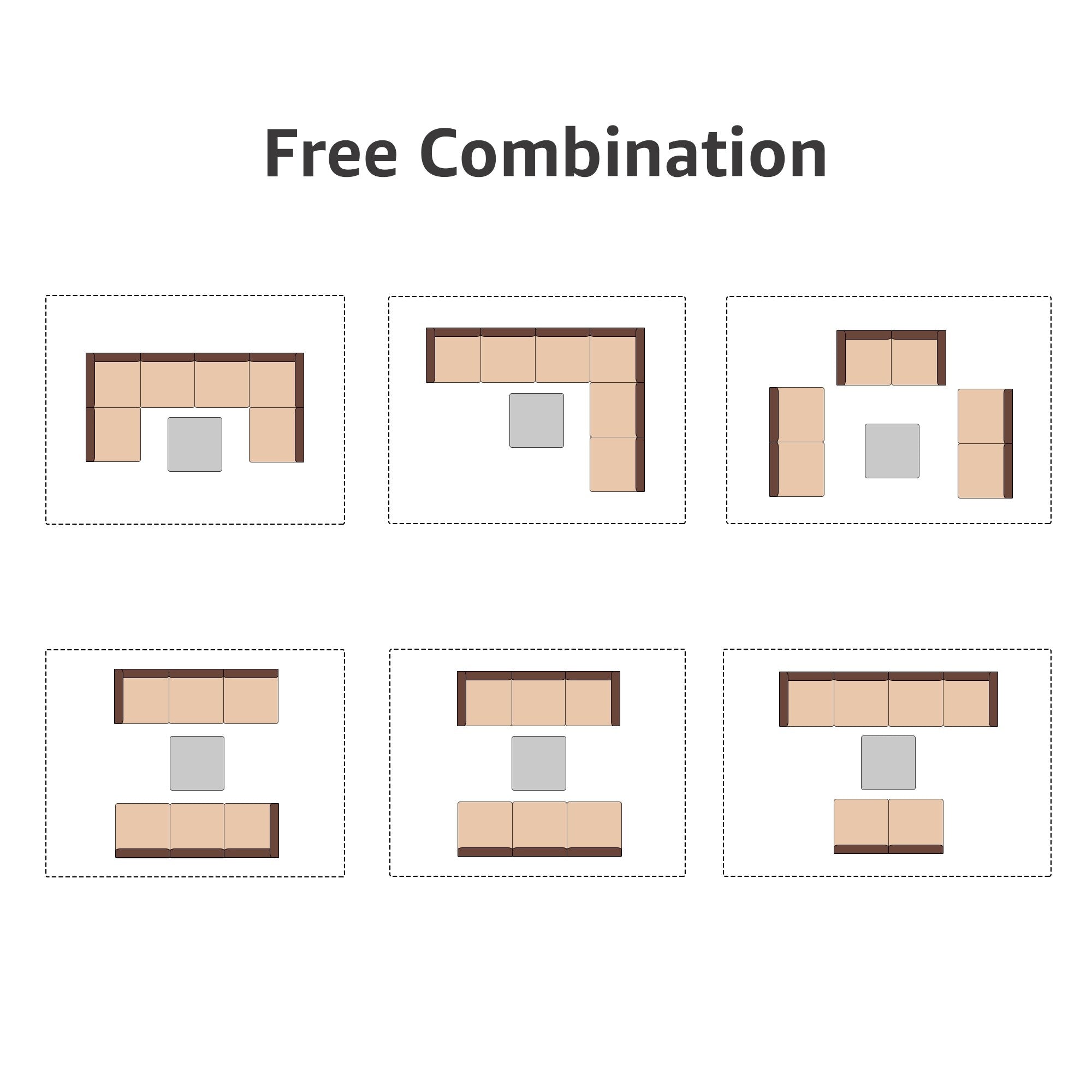 Wicker/ Steel 7-piece Outdoor Cushioned Sectional Sofa Set