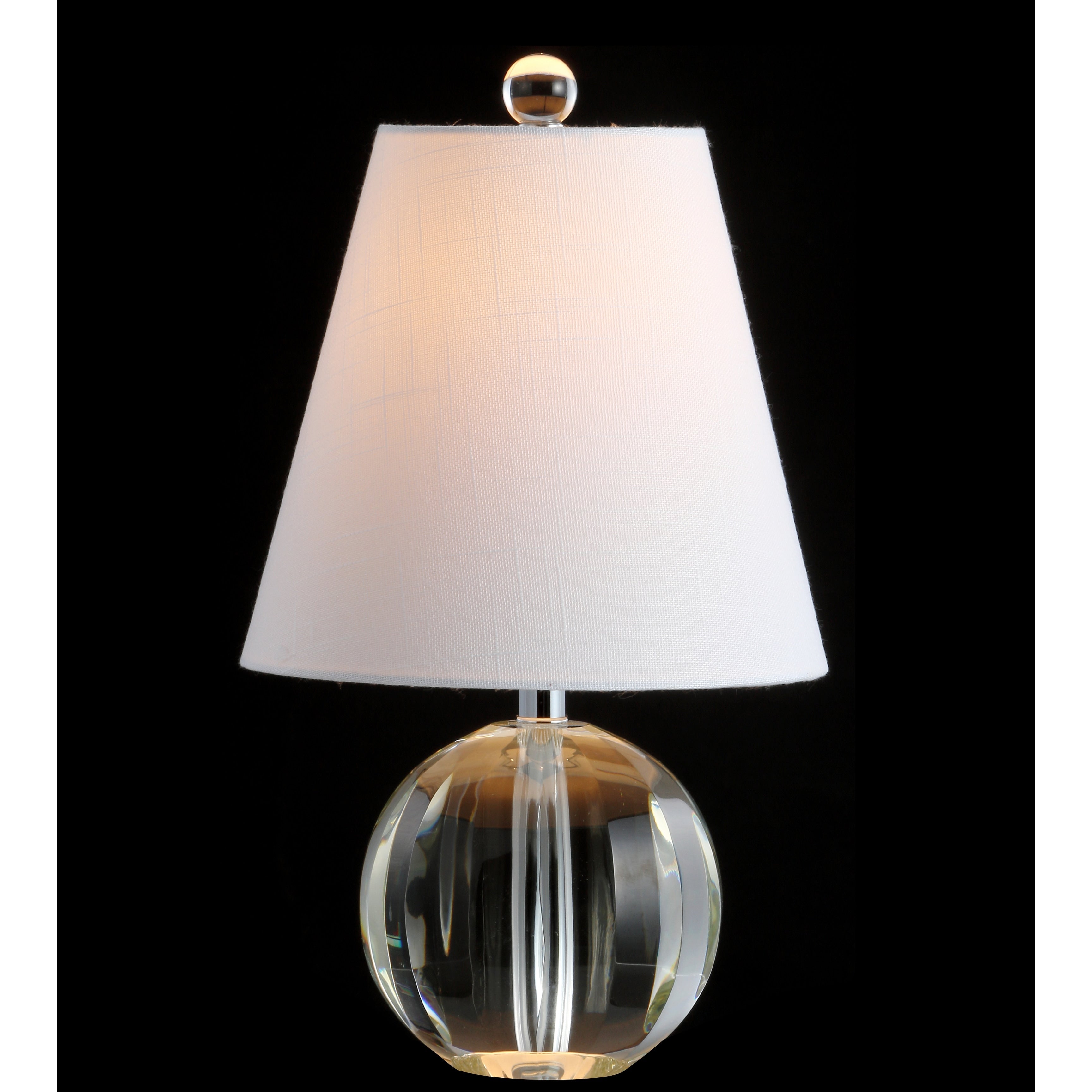 Goddard 16 Crystal Ball/Metal LED Table Lamp, By JONATHAN Y