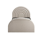 Archer Taupe Boucle Ottoman TV Bed