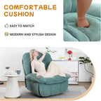 XINMICS Swivel Power Recliner Chair, Massage Rocker Recliners with Heated ,USB, USB-C and Side Pocket