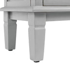 Chantilly Mid Grey Carved Bathroom Undersink Unit