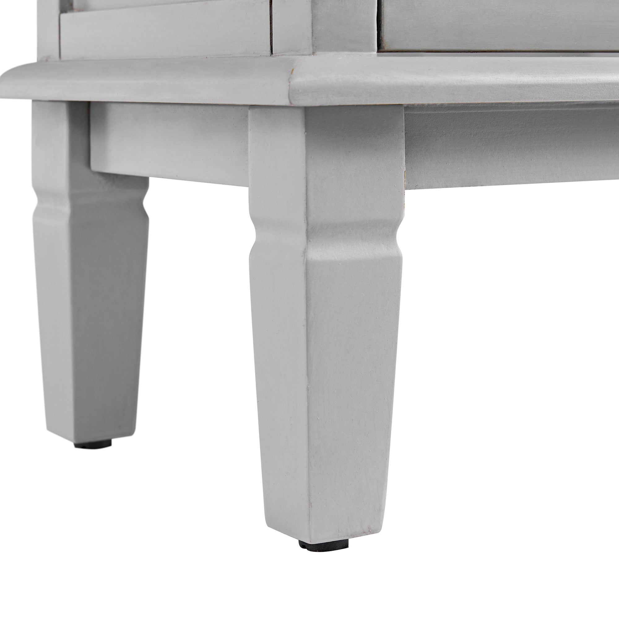 Chantilly Mid Grey Carved Bathroom Undersink Unit