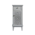 Chantilly Mid Grey Carved Bathroom Cupboard