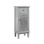 Chantilly Mid Grey Carved Bathroom Cupboard