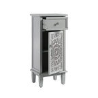 Chantilly Mid Grey Carved Bathroom Cupboard
