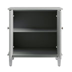 Chantilly Mid Grey Carved Small Sideboard