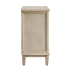 Chantilly Whitewashed Carved Small Sideboard