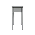 Chantilly Mid Grey Carved Console/ Dressing Table