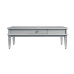Chantilly Mid Grey Coffee Table with Drawers