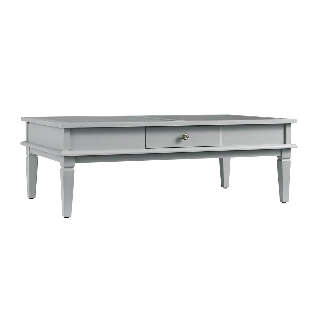 Chantilly Mid Grey Coffee Table with Drawers