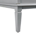 Chantilly Mid Grey Coffee Table with Drawers