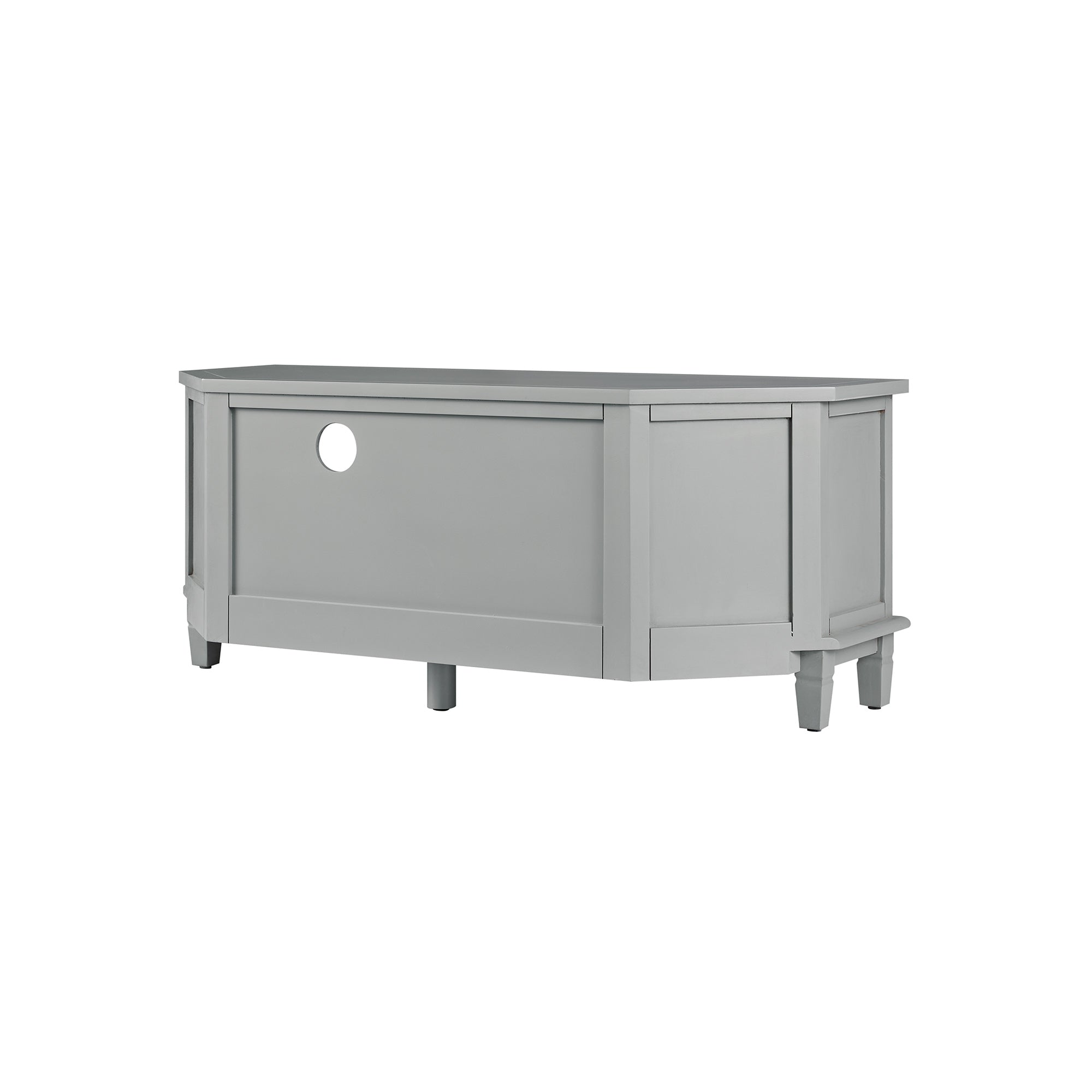 Chantilly Mid Grey Corner TV Unit