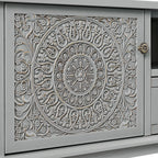 Chantilly Mid Grey Corner TV Unit