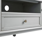 Chantilly Mid Grey 150cm Wide TV Unit