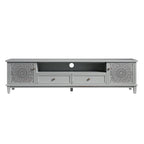 Chantilly Mid Grey 200cm Wide TV Unit