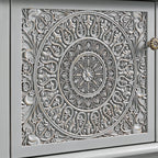 Chantilly Mid Grey 200cm Wide TV Unit