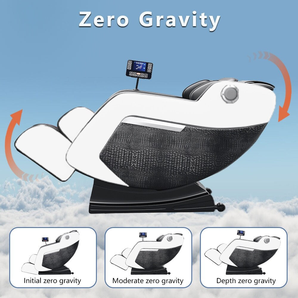 Zero Gravity Massage Recliner Chair with Full Body Massage, Heating, and Built-in Bluetooth Audio