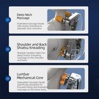 Zero Gravity Massage Recliner Chair with Full Body Massage, Heating, and Built-in Bluetooth Audio